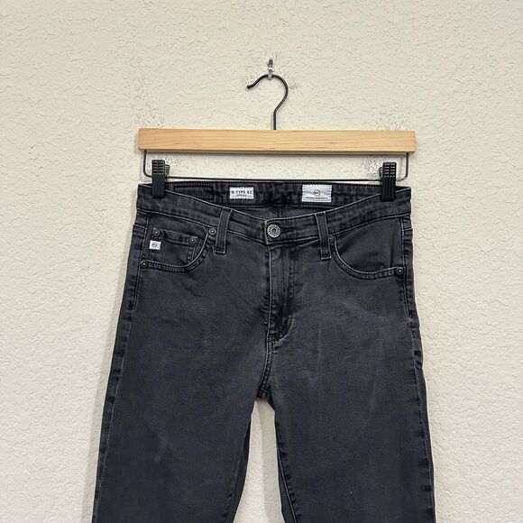 AG ADRIANO GOLDSCHMIED B-Type 03 Straight Jeans in Black - Picture 2 of 12